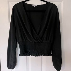 Black Polyester Long Sleeve (L)